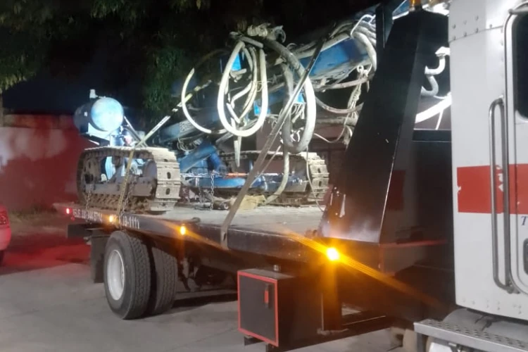 Transporte de Track Drill en guadalajara